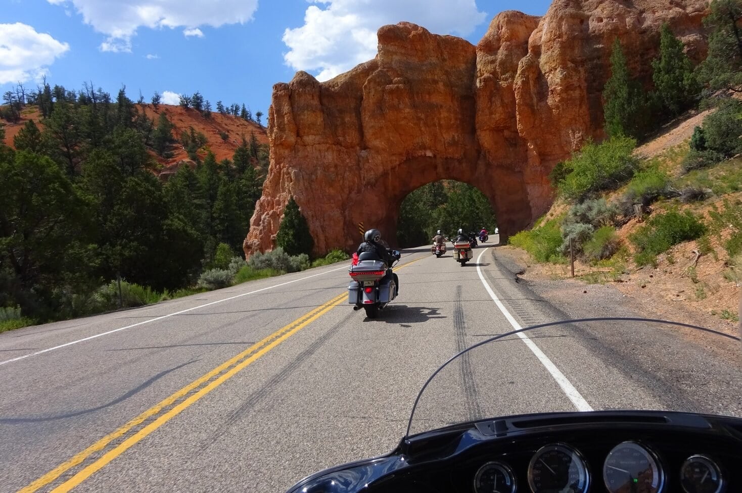Illustration du voyage Accueil à moto