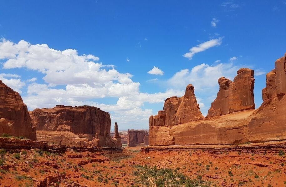 Illustration du voyage Moab & Arches à moto