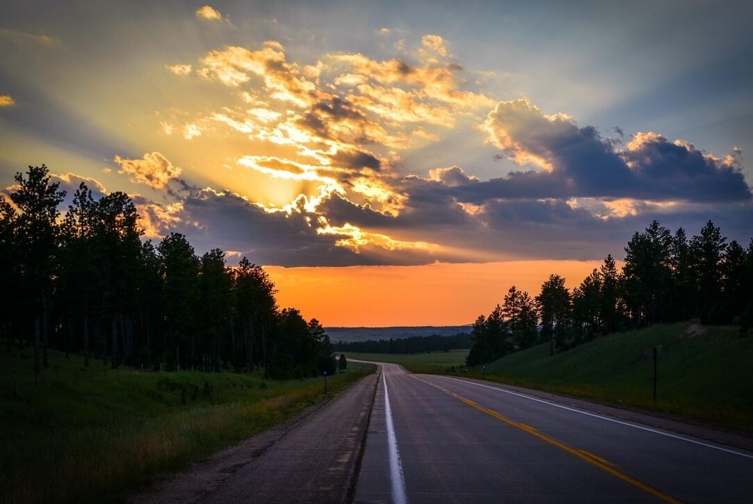 Illustration du voyage Yellowstone à moto
