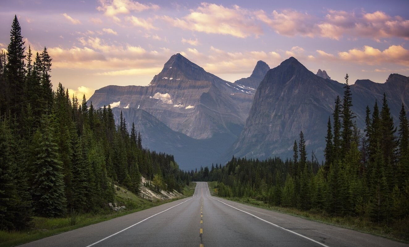 Illustration du voyage Canada à moto