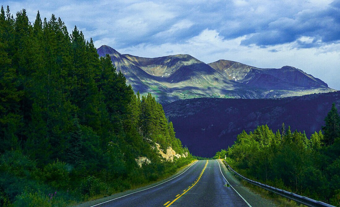 Illustration du voyage Canada à moto